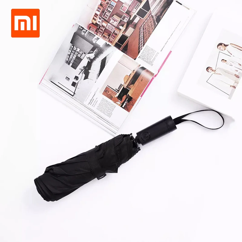 Xiaomi WD1 автоматический Дождливый Зонтик Солнечный дождливый летний алюминиевый ветрозащитный водонепроницаемый УФ зонтик солнцезащитный козырек для мужчин и женщин