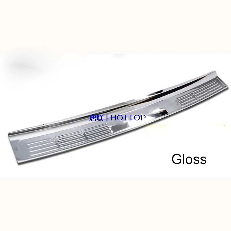 Gloss Surface one Для Land Cruiser 200 2008- хромированная зеркальная поверхность заднего бампера протектор отделка автомобиля Стайлинг Аксессуары тюнинг - Цвет: Gloss Surface one