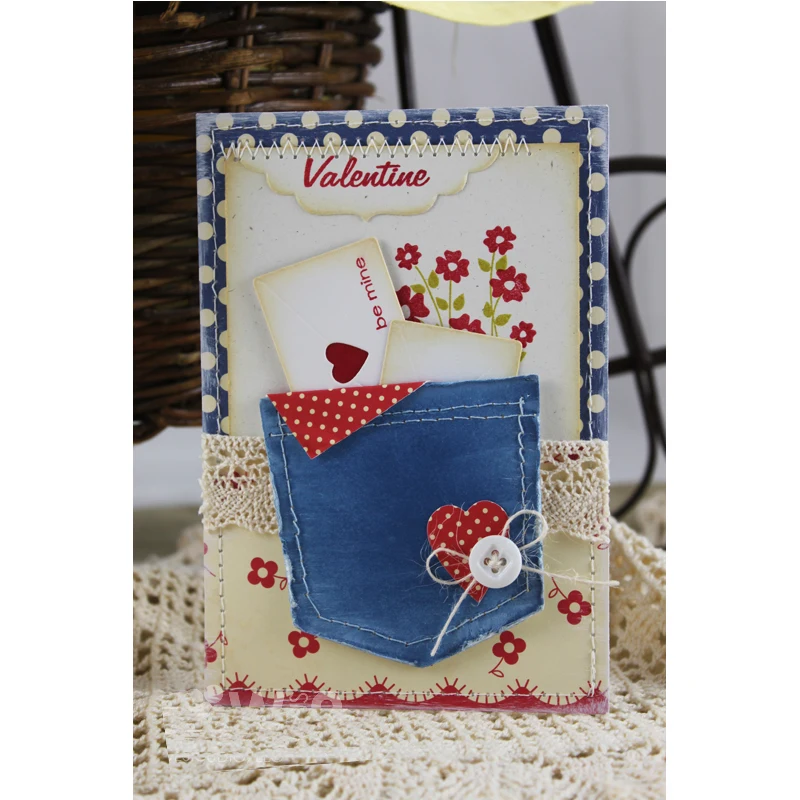 Love Heart Envelope Shape Metal Cutting Dies Stencil For Scrapbooking Album Embossing Decorative DIY Handcrafts Templates Model | Дом и сад