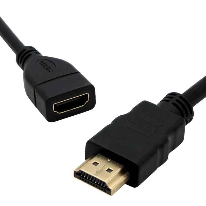 0 3 м 5 1 2 HDMI штекер гнездо Кабель соединитель Адаптер Порт 1080P для проектора
