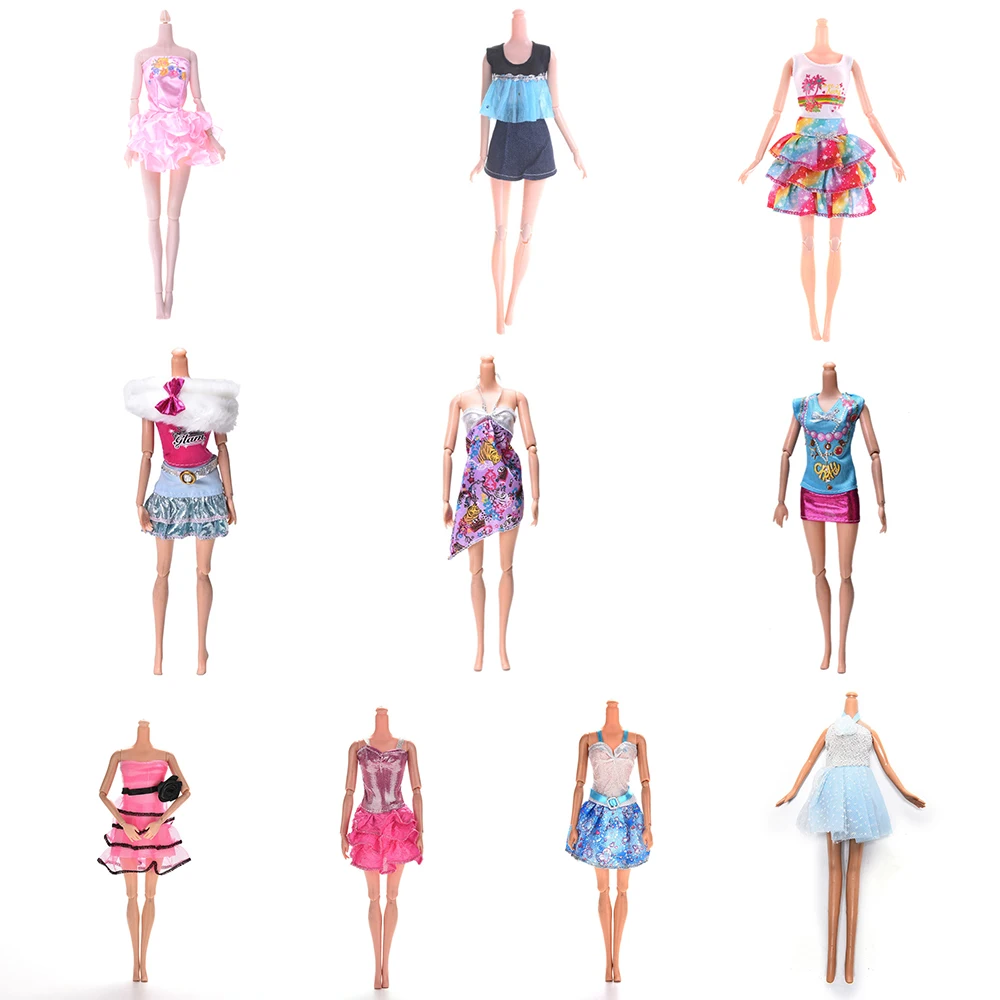 

Handmade Dress Wedding Party Wear Multi Styles Skirt Clothes For Doll Accessories Gift High Quality