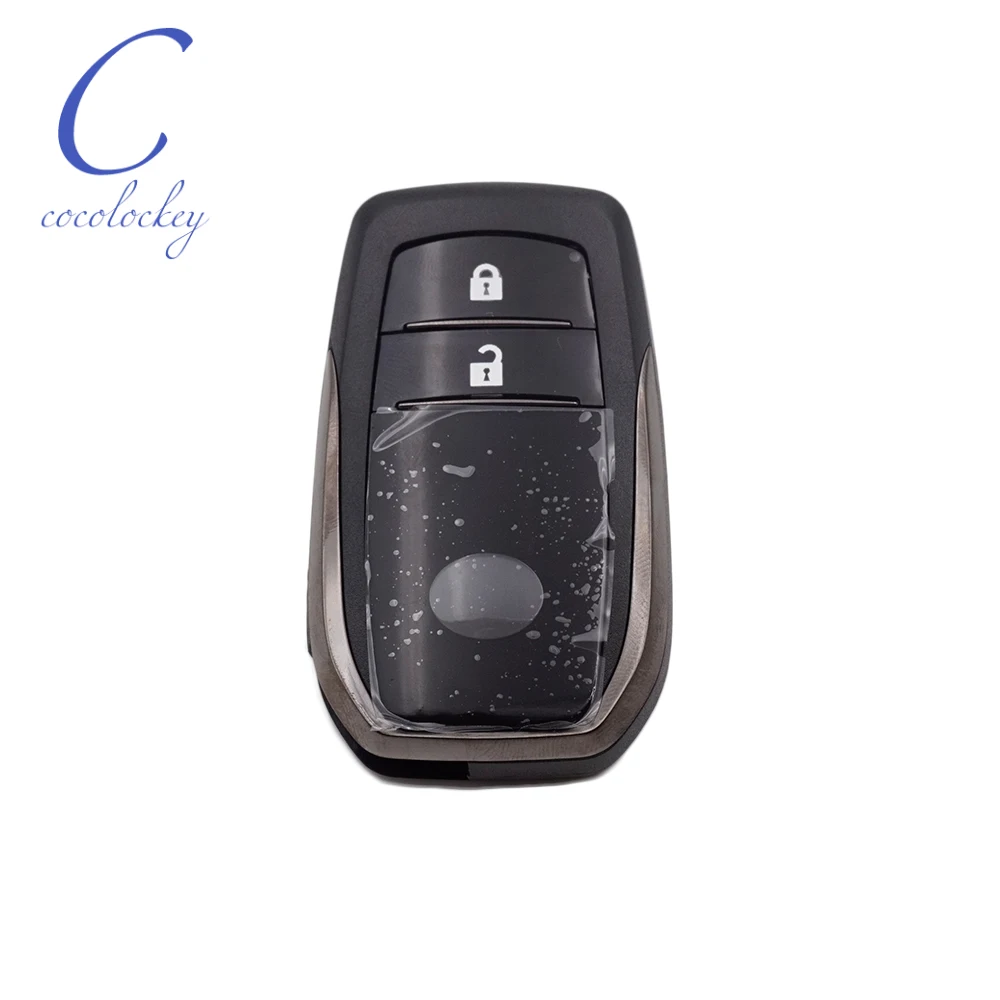 Cocolockey для Toyota Corolla Camry Crown RAV4 2 кнопки умный чехол с пультом дистанционного