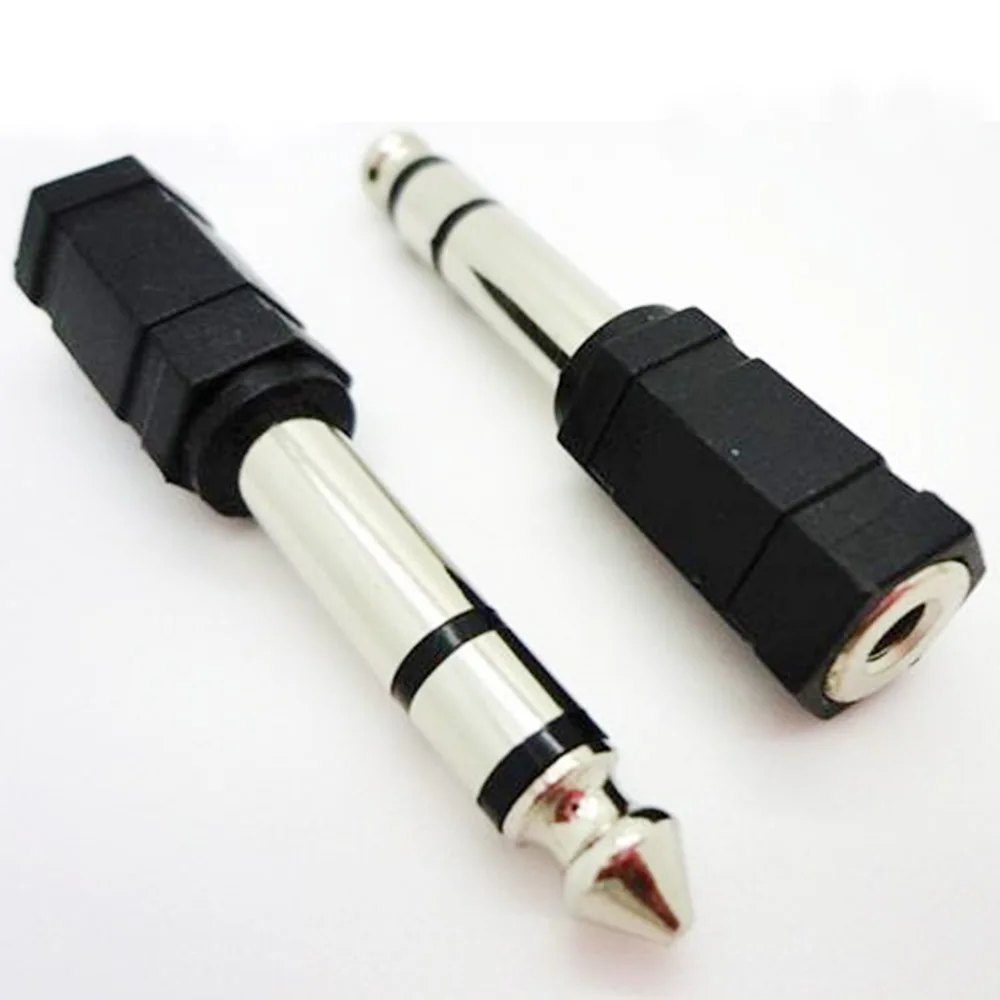 2 X RCA AH216 1/4 дюймовый Мужской до 3 5 мм Женский стерео аудио адаптер для подключения