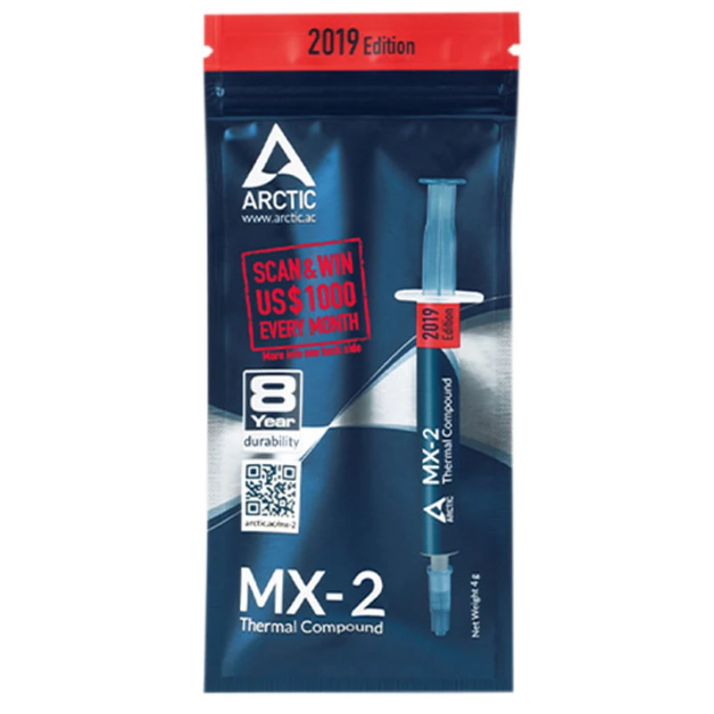MX 2 4g AMD Intel процессор процессорный кулер охлаждающий вентилятор Тепловая смазка