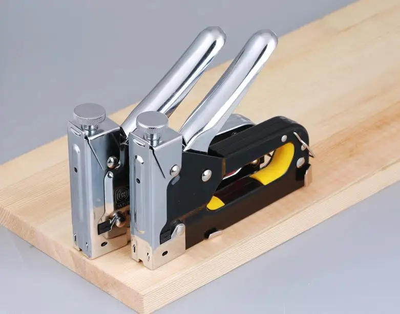 3-way Nail Staple Gun Furniture Stapler Manual Stapling machine Home Workshop Kitchen Tools | Дом и сад