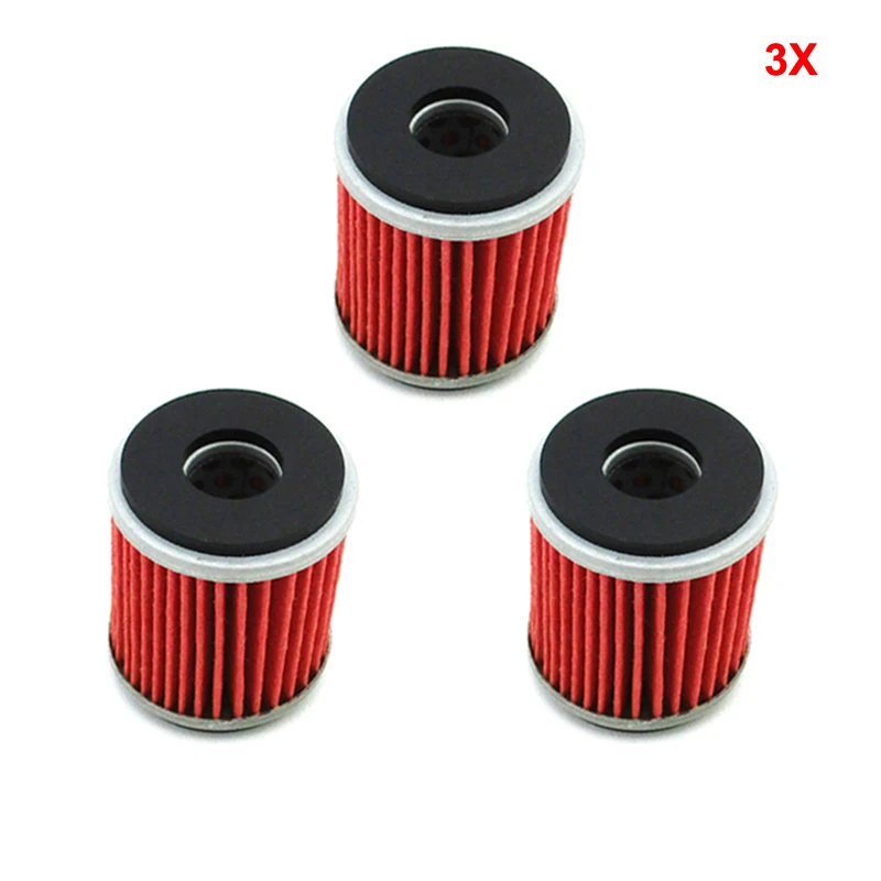 3 шт. масляные фильтры XLSION для мотоцикла Yamaha YFZ450 YZ250F YZ450F WR 125R 125X YZ 250 250F WR250F WR450F