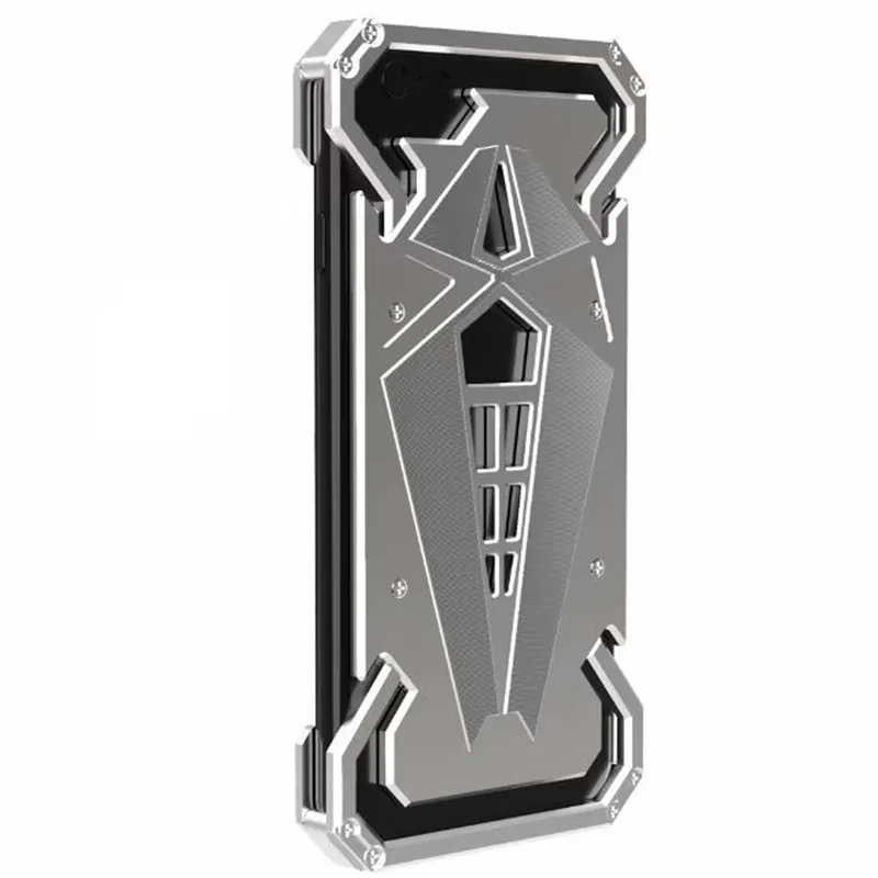 Luxury Cool Metal Case For Iphone 8 7 6 6s Plus Aluminum Alloy Shockproof Armor Cases Cover Anti-knock Fundas Coque | Мобильные