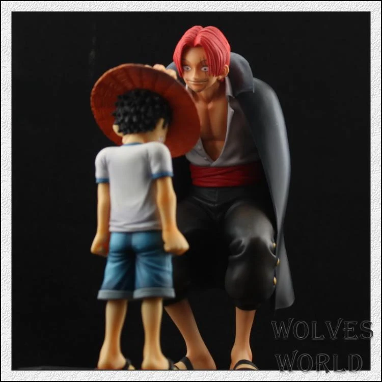 1 шт. 18 см аниме цельная Обезьяна D luffy Shanks ПВХ экшн-фигурка Коллекционная модель