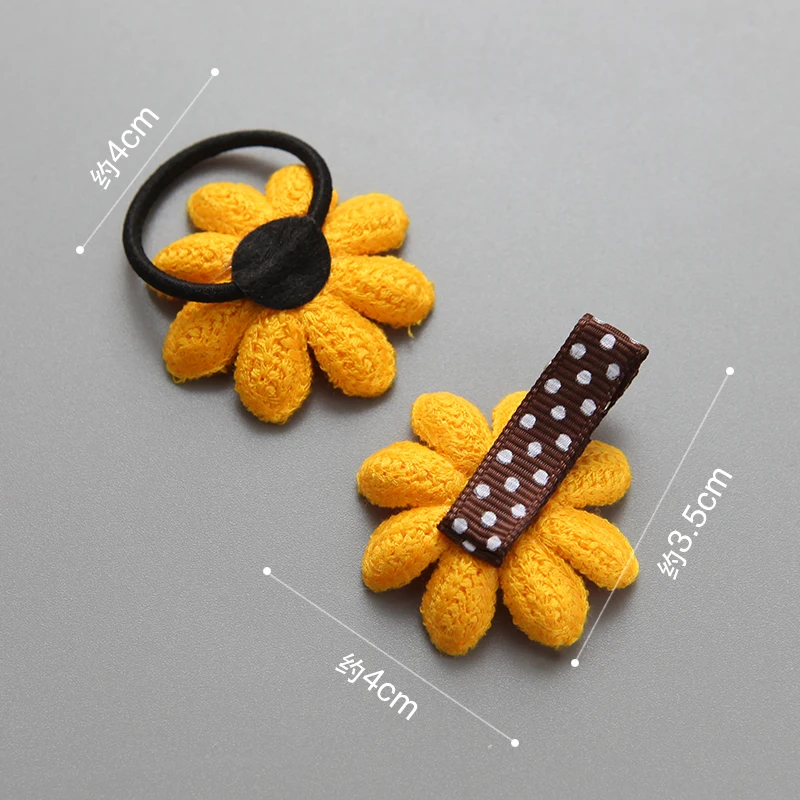 Аксессуары для груминга домашних животных кошек собак бантов подсолнухов цветов