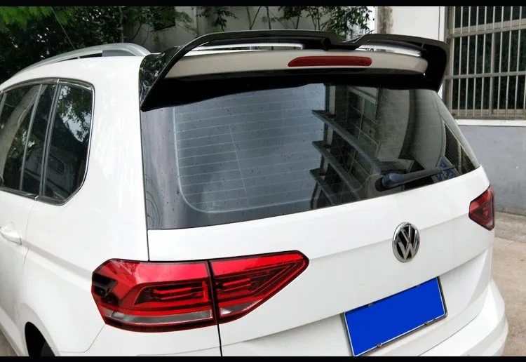 ABS краска заднее крыло багажника спойлер для 16 17 18 Volkswagen VW Touran по EMS