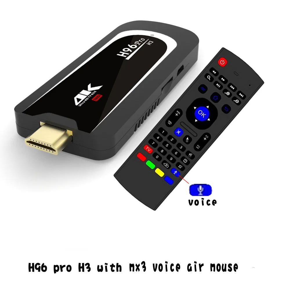 Красный H96 Pro H3 мини-ПК с i7 laser Amlogic S905X четырехъядерный Android 7,1 tv Dongle 2GB 16GB 2,4G/5G WiFi BT4.0 1080P 4K HD tv Stick - Цвет: Красный