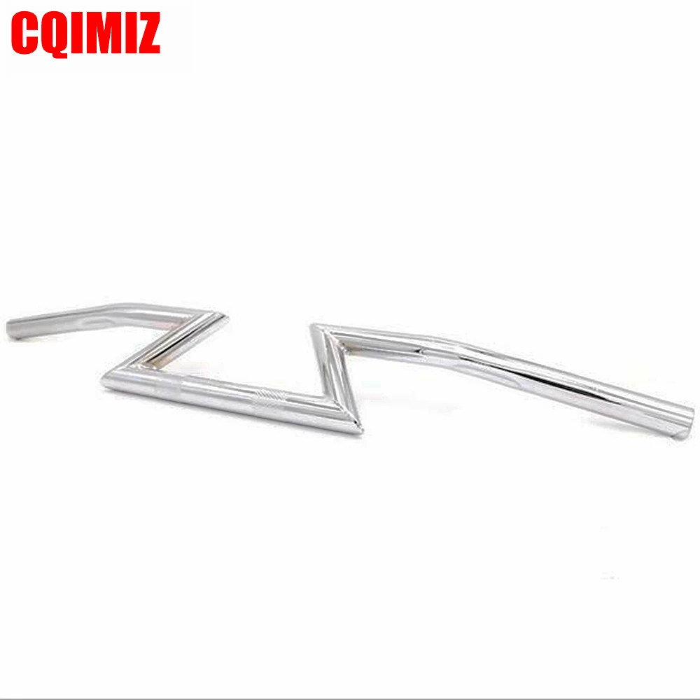 1 &quot25 мм металлический руль для мотоцикла Z Bars Honda Yamaha Suzuki Kawasaki Harley Triumph|Руль