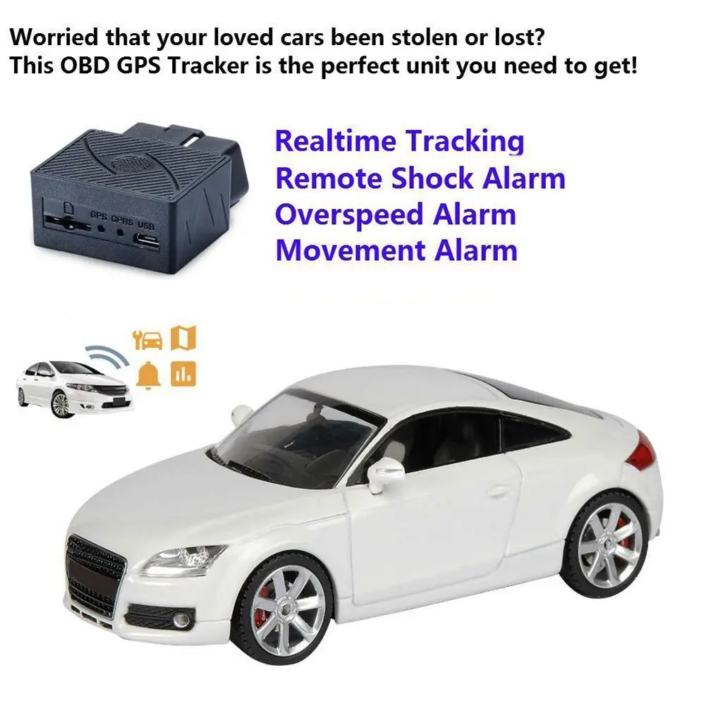 DSHA-Мини OBD gps трекер реального времени подростков вождения тренер автомобиля OBD2