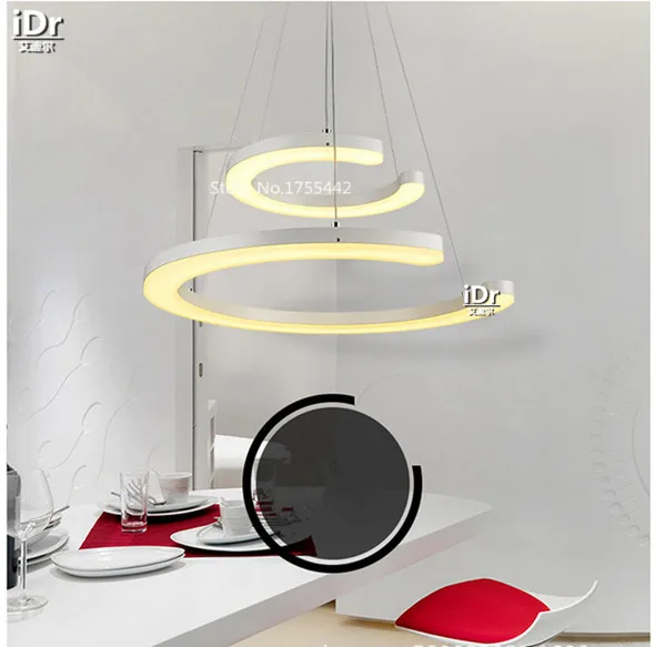 

Led modern minimalist living room chandelier pendant lamp restaurant bedroom study personality Art Bar Chandeliers XXT-001