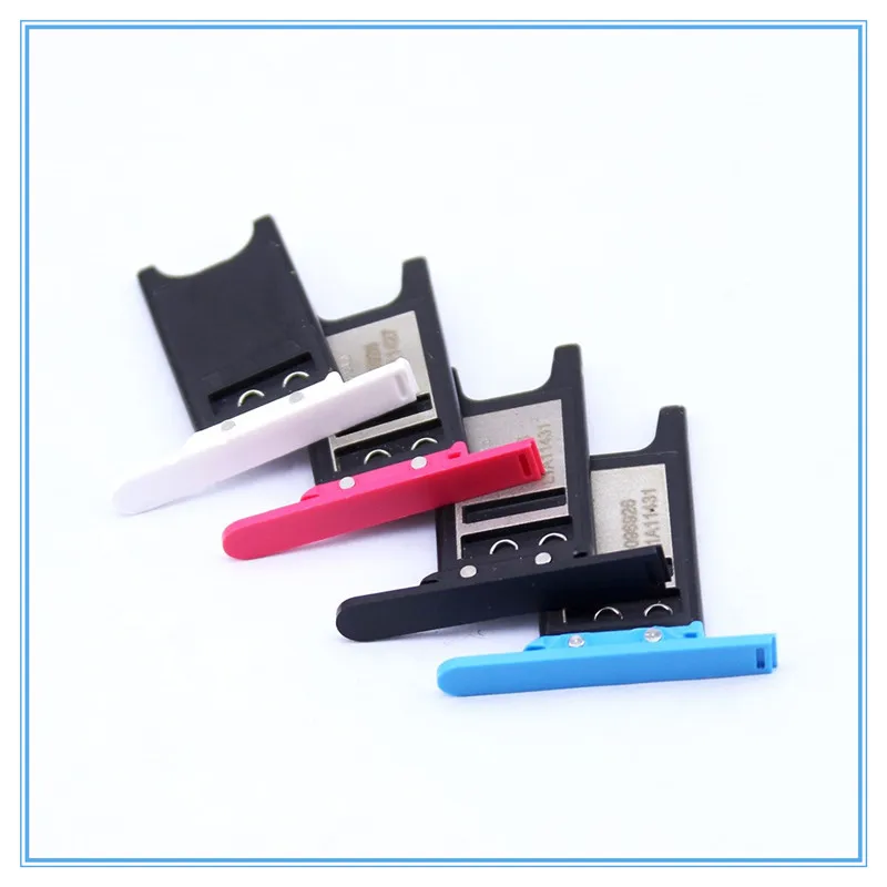 Оригинальный черный белый синий розовый лоток для sim карты Nokia lumia N9 адаптер слот