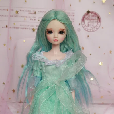 19 1/6 30 см BJD кукла шарнир Тело Макияж вручную красивые глаза Модная Кукла для девочки blyth кукла - Цвет: 19