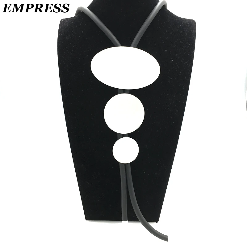 Empress DIY Ювелирные изделия дамы овальные круглые заявленные делая мягкие ожерелья
