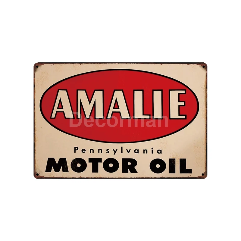 [DecorMan] моторная масляная шина металлическая доска на заказ оптом оловянные