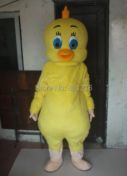

Yellow chicken mascot costume adult size chicken mascot costume free shipping