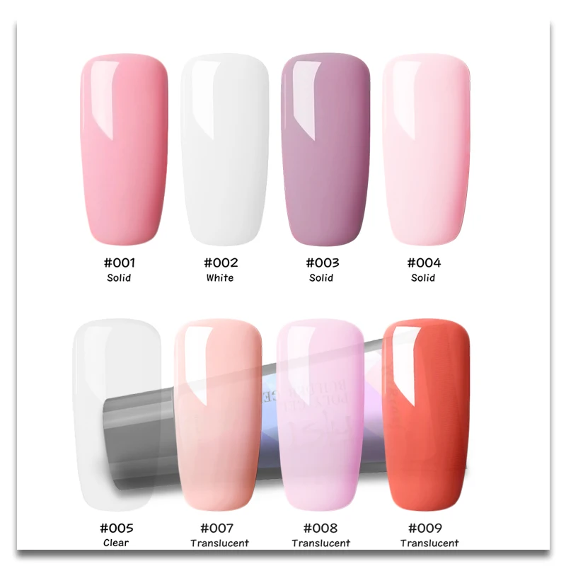 WiRinef Новое поступление наращивание ногтей поли моментальный эффект! УФ гель