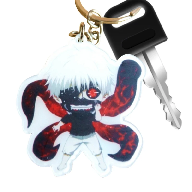 Брелок для ключей Tokyo Ghoul Re акриловый брелок с цепочкой горячая Распродажа аниме