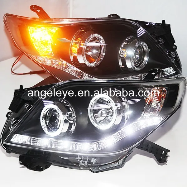 

2009-2013 год для Toyota Prado 2700 FJ150 светодиодный ные фары «ангельские глазки» LDV1