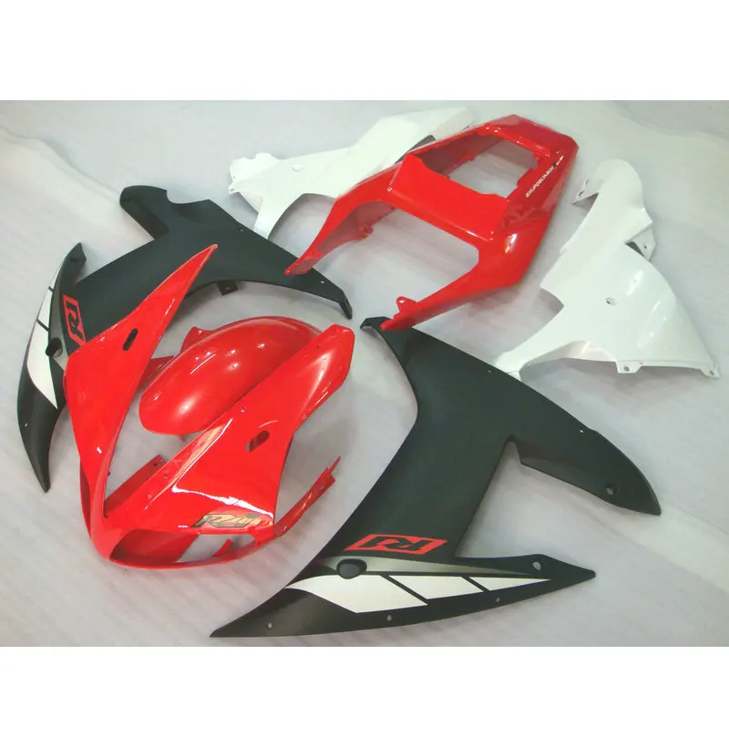 Обтекатели для мотоциклов YAMAHA 2002 2003 YZF R1 02 03 красный черный обтекатель|Полные