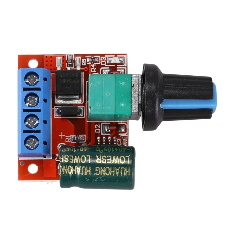 DC5-35V 5A PWM DC Motor Speed Controller LED Light Dimmer Switch 10KHz(Pack of 4