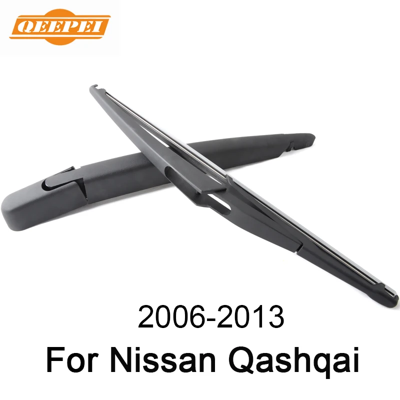 QEEPEI 12 ''Задний рычаг стеклоочистителя и лезвие для Nissan Qashqai 2006 2013 высокое