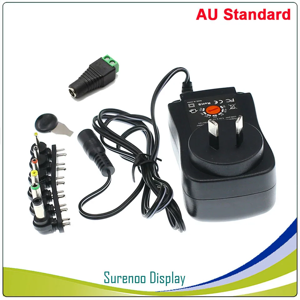 Power Adapter in AU CP2102 USB для ttl RS232 последовательный для Nextion HMI UART USART Интеллектуальный ЖК-дисплей модуль - Цвет: Power Adapter in AU