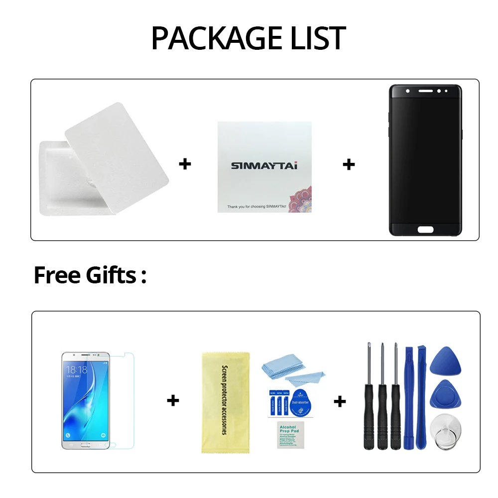5,7 ''Super AMOLED Note 7 lcd для samsung Note Fan Edition FE Note 7 N930F N930F lcd дисплей кодирующий преобразователь сенсорного экрана в сборе