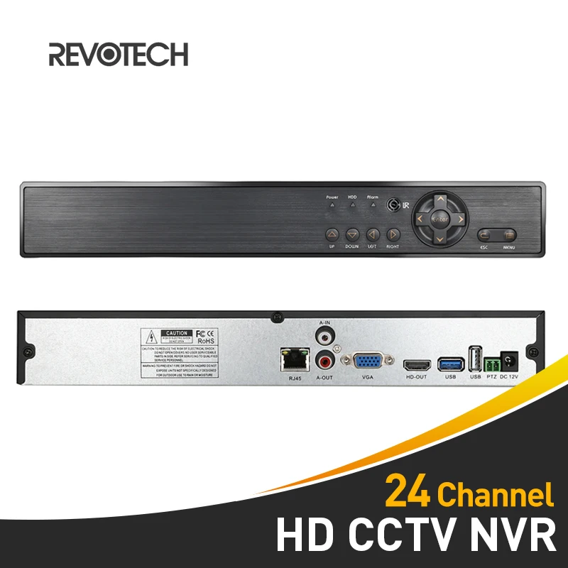 Сетевой видеорегистратор H.264 HD 1080P 24 канала поддержка CMS ONVIF 2 0 NVR для IP камеры P2P