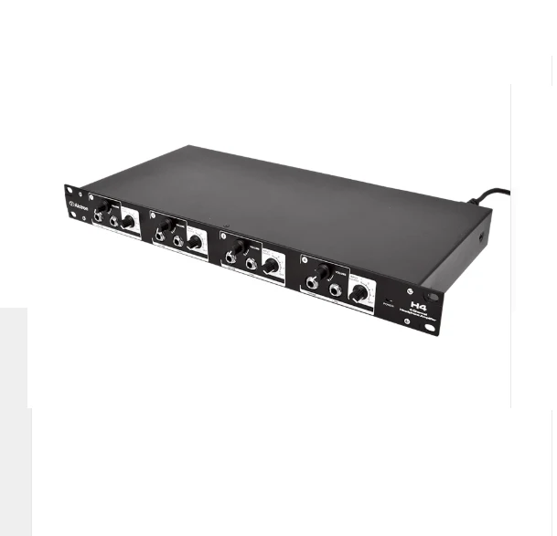 Alctron H4 Профессиональный высокомощный 4 канальный усилитель для наушников и