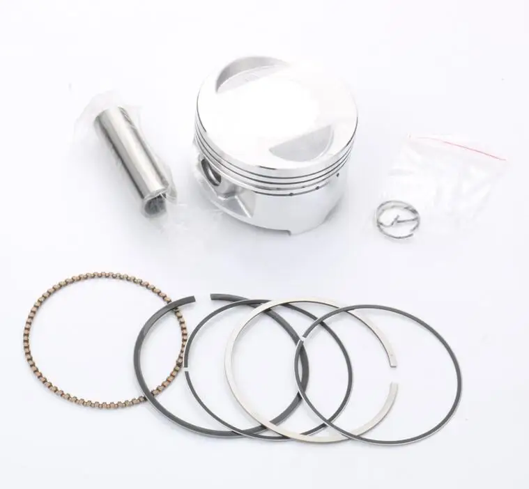 61mm Piston Kit 61 мм 180cc Большой Диаметр цилиндра комплект и поршневой комплект и цилиндр Gaske для peugeot Citystar 125 Django 125 Speedfight 3 125 Tweet 125 4T - Цвет: 61mm Piston Kit