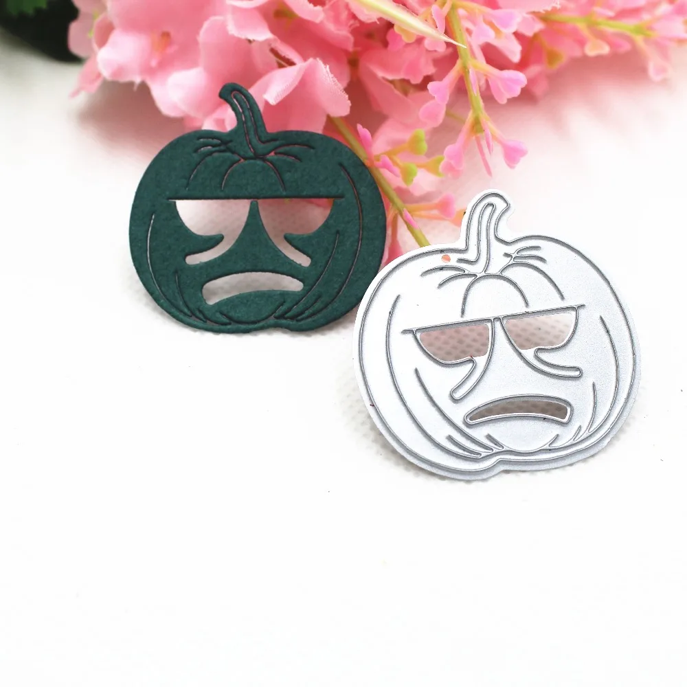 Хэллоуин Тыква DIY Скрапбукинг Фотоальбом бумажная карта ремесло милый тиснение