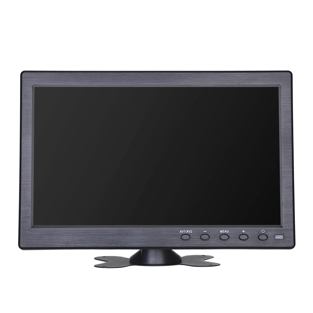 EYOYO 10 дюймов HD монитор Мини ТВ и компьютер дисплей цветной экран 2 канала видео