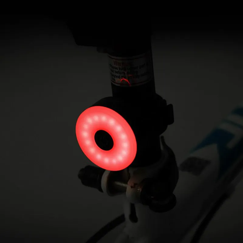 

Водонепроницаемый велосипедный фонарь, светодиодный задний фсветильник рь для горного велосипеда, зарядка через USB, подседельный штырь