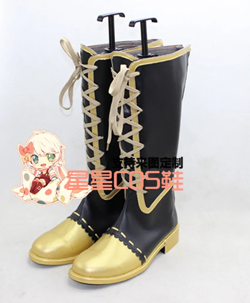

Lovelive! love live September Lolita Umi Sonoda Cosplay Shoes Boots X002