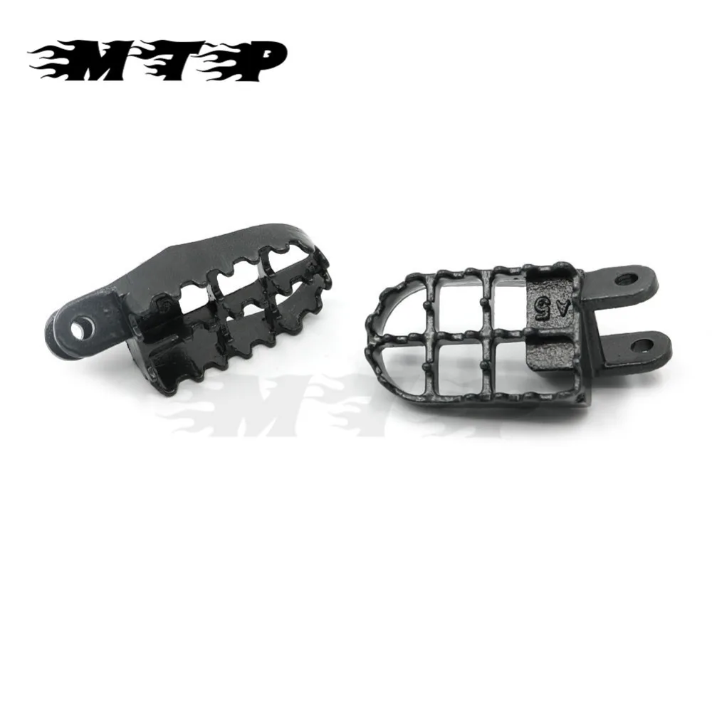 Steel Foot Pegs Footpeg Footrests for Honda CR80 XR250 XR350R XR400 XR600R XR650R XR650L Motorcycle Dirt Bikes Rest | Автомобили и