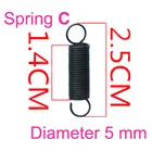 2 шт.лот Универсальный дверной крючок для микроволновой печи удлинитель пружина C сменные детали для микроволновой печи Высокое качество Новинка 100%