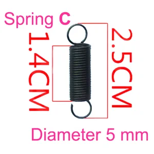 2 шт.лот Универсальный дверной крючок для микроволновой печи удлинитель пружина C сменные детали для микроволновой печи Высокое качество Новинка 100%