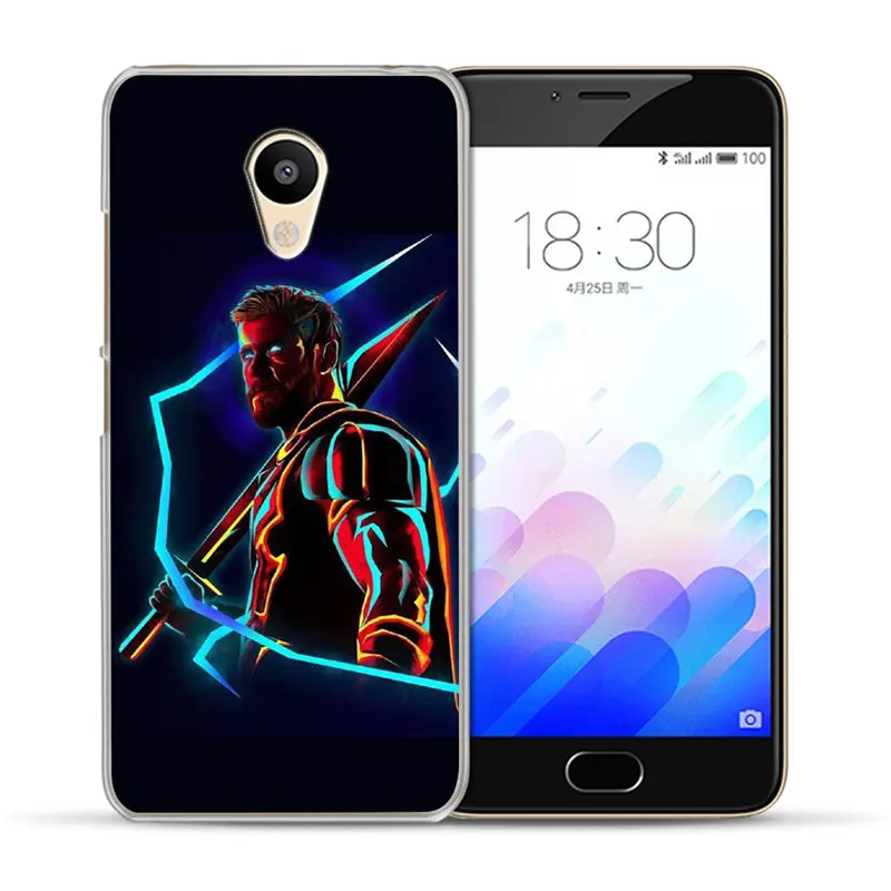 Роскошный чехол Marvel для Meizu M3S M5 M5S M5C M6 M3 M5 M6 Note U10 U20, силиконовый чехол, Capinha Etui, Железный человек, Тор, герой, Rocke