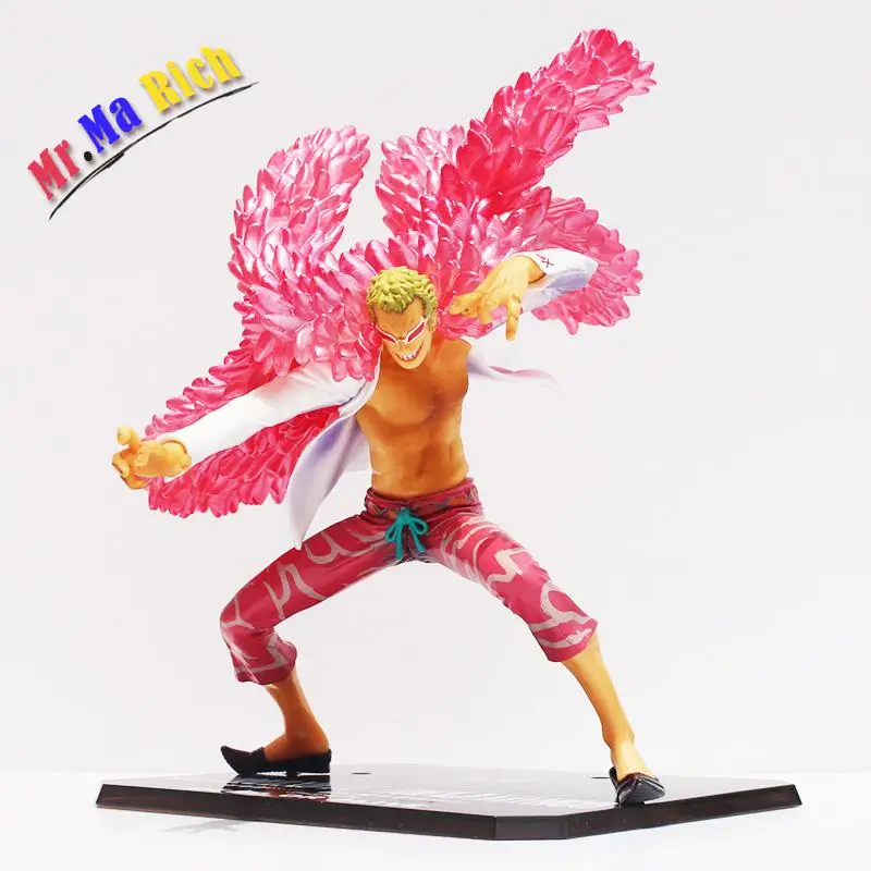 Аниме One Piece Shichibukai Donquixote Doflamingo Battle Ver .. ПВХ фигурка Facile Da Raccogliere E Stile Freddo 8&quot |