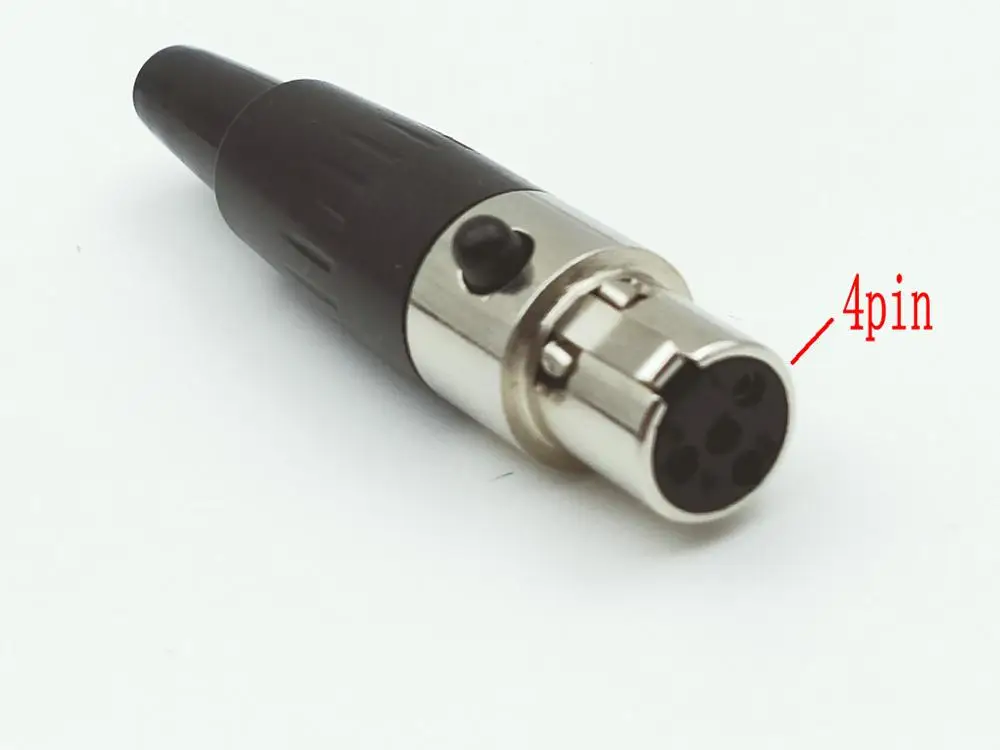 10 шт. разъем для микрофона Mini XLR Female 3pin 4pin 5pin 6pin|Соединители| |
