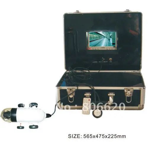 Система проверки труб и стен движущаяся камера 7 дюймовая TFT ЖК панель