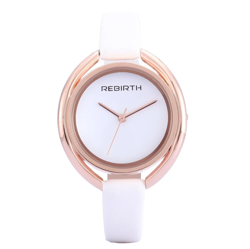 Новые брендовые модные повседневные женские часы REBIRTH роскошные дизайнерские