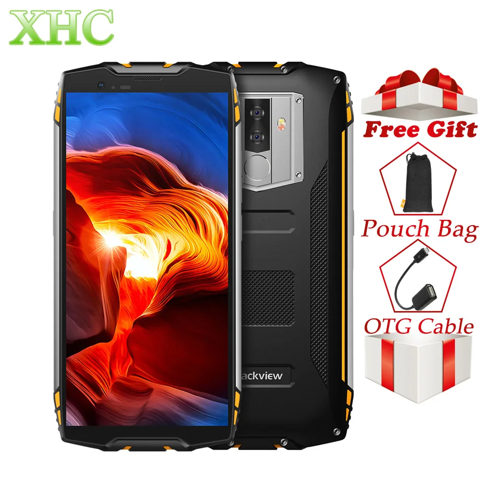 Blackview BV6800 Pro смартфон с 5 7 дюймовым дисплеем восьмиядерным процессором Android 8 0 ОЗУ 4