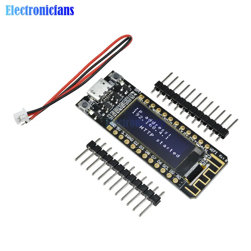 0 91 дюймов OLED ESP8266 CP2014 32 МБ флэш WIFI модуль PCB плата для Arduino NodeMcu IOT развития Интернет
