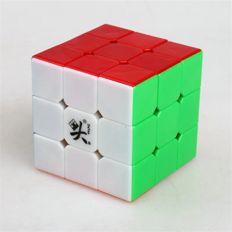 Dayan ZHANCHI Stickerless 3x3x3 Магический кубик 57 мм скоростной гладкая закрутка головоломка