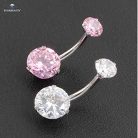 high quality 14g beautiful navel piercing sex body jewelry stainless steel new style navel ring piercing belly button rings